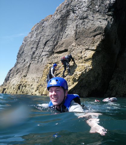 Stag Party Coasteering in Wales