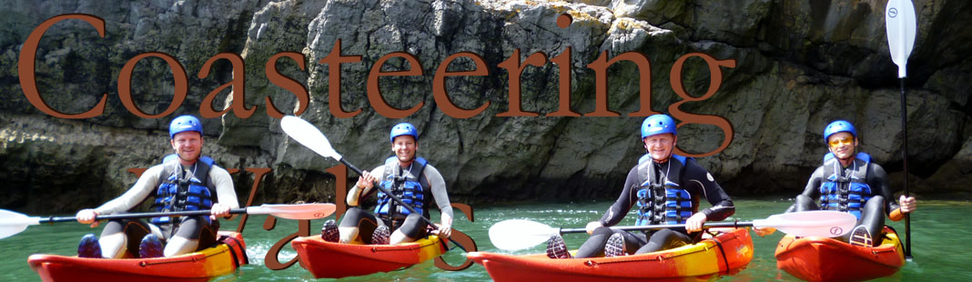 Coasteering Wales Title